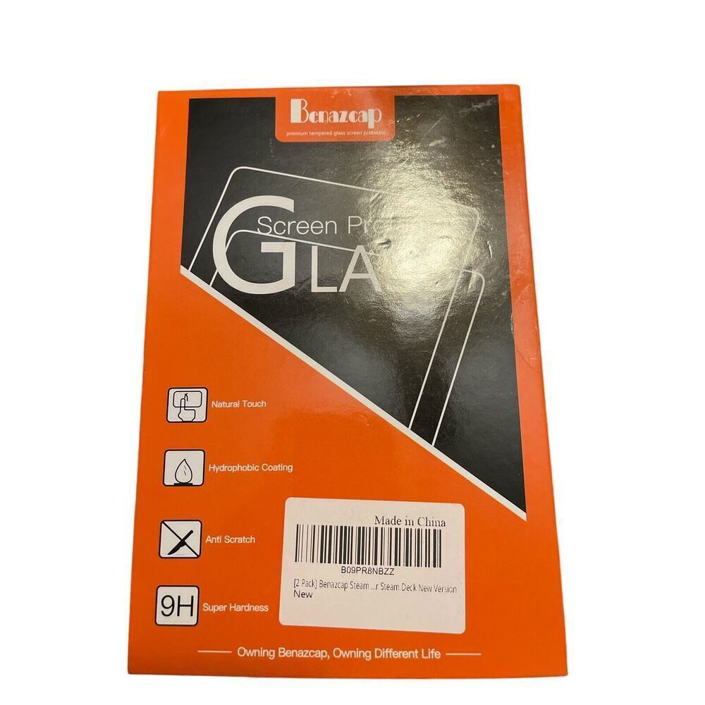 2 Pack Steam Deck Screen Protector 7 Inch 2021 Release 9H Tempered Glass Film